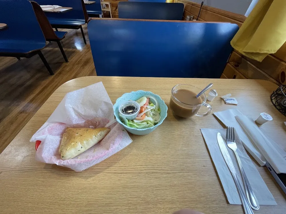 Dinner Salad and a Roll