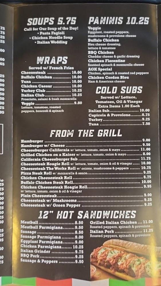 AGK ITALIAN RESTURANT & PIZZERIA Menu image 4